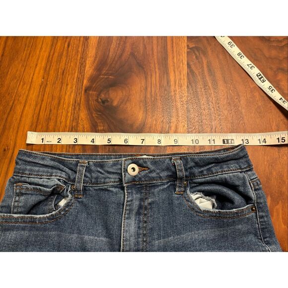 Urban Rise Boy’s Blue Denim Mid-Rise Straight Leg Jeans Medium Wash Size 16 - Picture 2 of 7